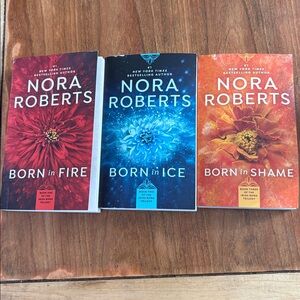 Nora Roberts Irish Born Trilogy
Born in Fire, Born in Ice, Born in Shame